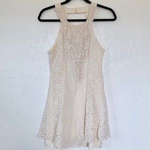 City Triangles Lace Mini Prom/Party Dress